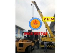 Vận chuyển và lắp đặt dây chuyền sản xuất