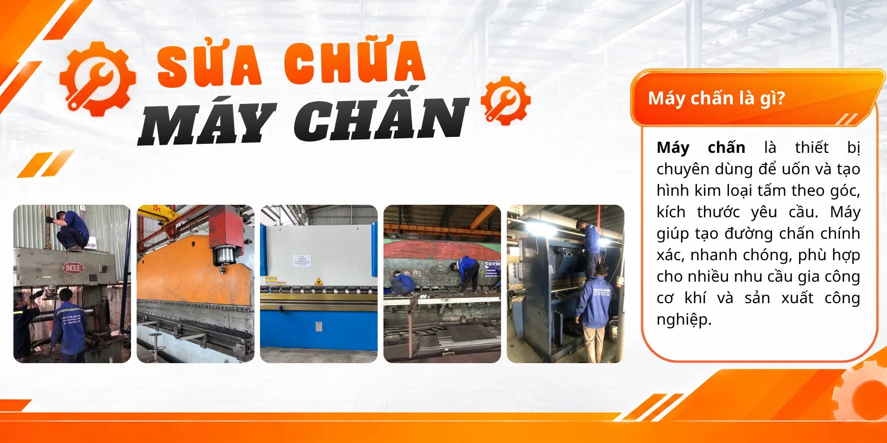 sửa chữa m&aacute;y chấn 