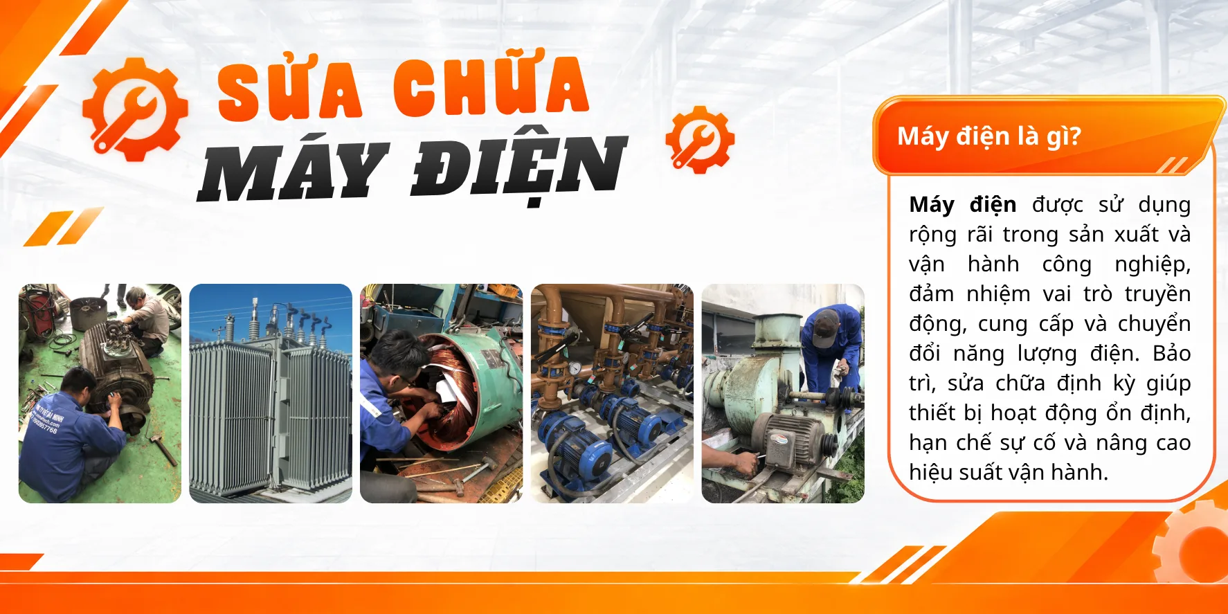 Sửa chữa m&aacute;y điện 
