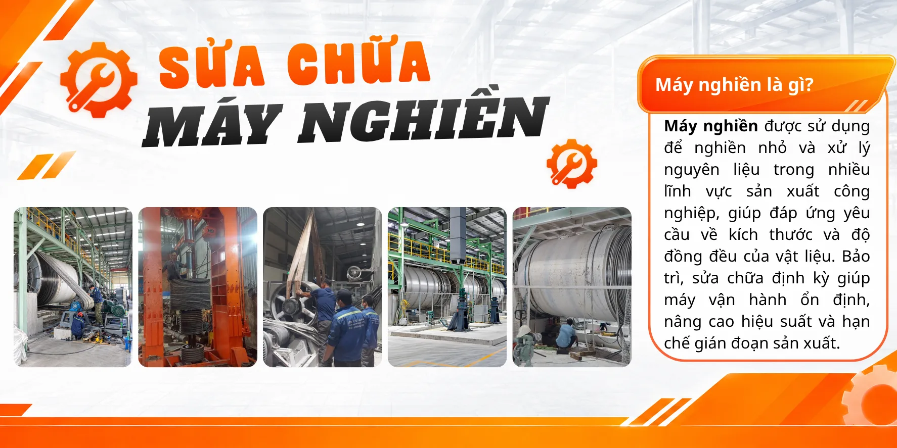 Sửa chữa m&aacute;y nghiền