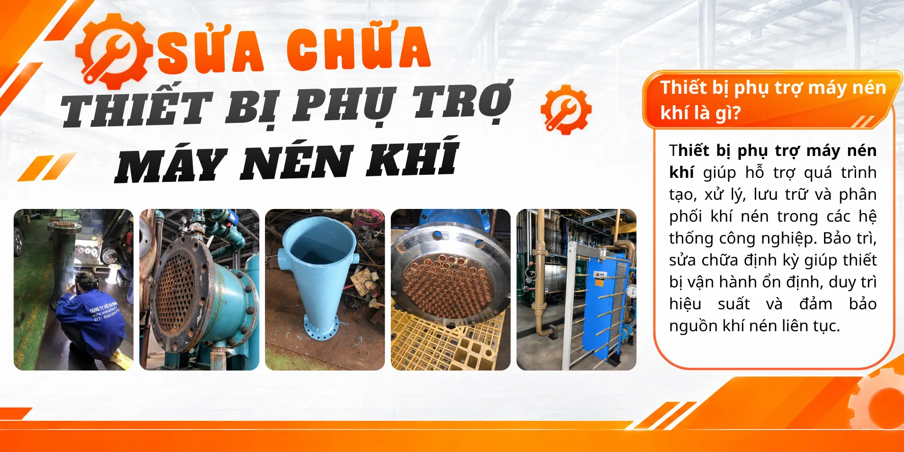 Thiết bị phụ trợ m&aacute;y n&eacute;n kh&iacute;