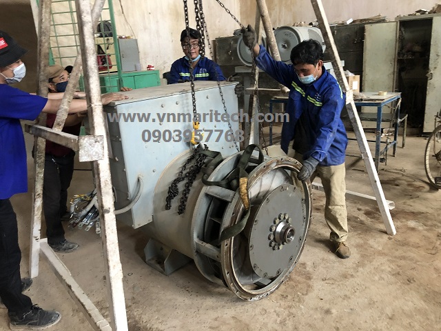 bao duong nang cao cach dien dau may phat dien Omega.
