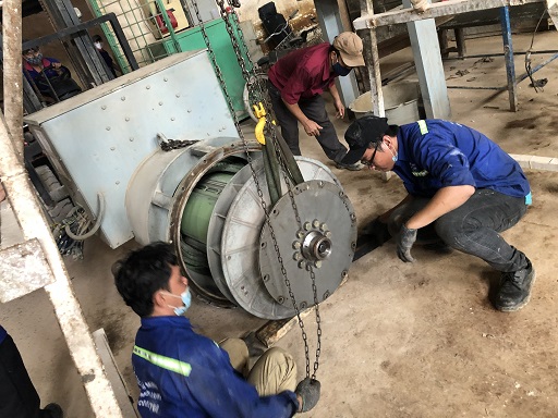 quan lai cuon day dong may phat dien Isuzu