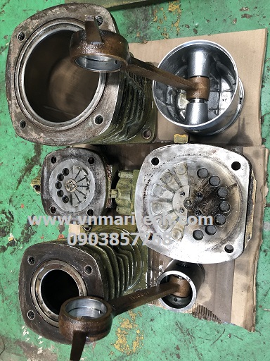 sua chua va thay the phu tung may nen khi piston