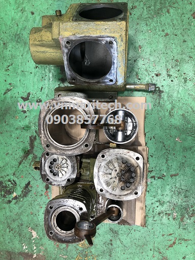 sua chua va thay the vat tu may nen khi piston