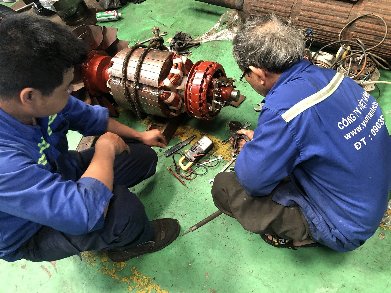 Sua motor dien Phu Nhuan
