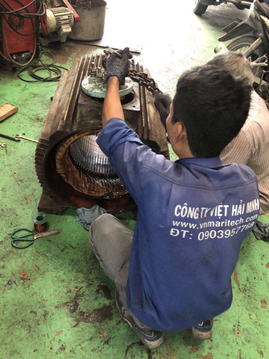 sua chua motor dien