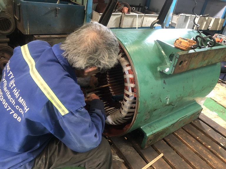 sua motor bom nuoc cong nghiep