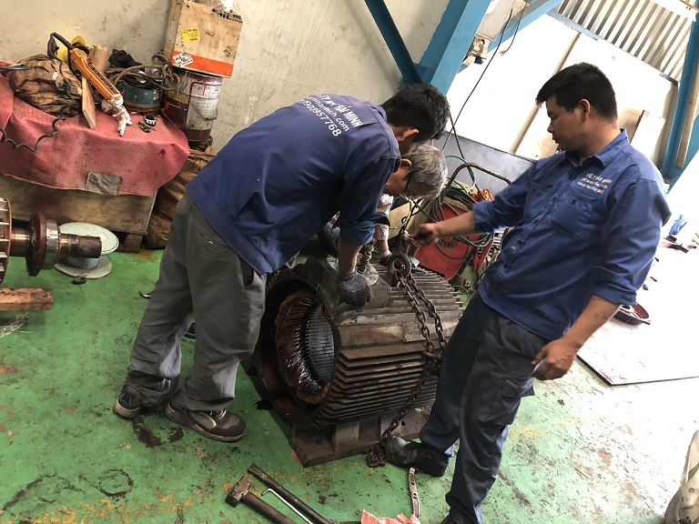 quan motor bom nuoc