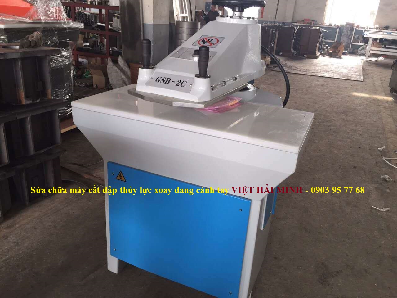 m&aacute;y cắt dập thủy lực dạng xoay c&aacute;nh tay