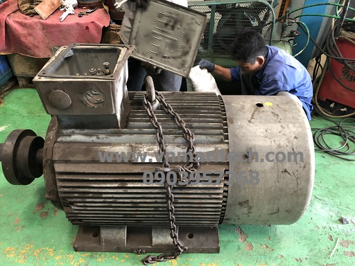 dich vu sua chua bao duong quan motor quat h&uacute;t bui cong nghiep