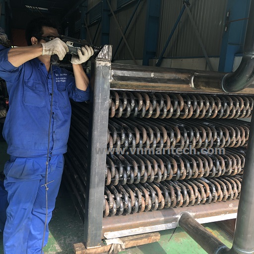 gia cong dan ngung tu condenser NH3