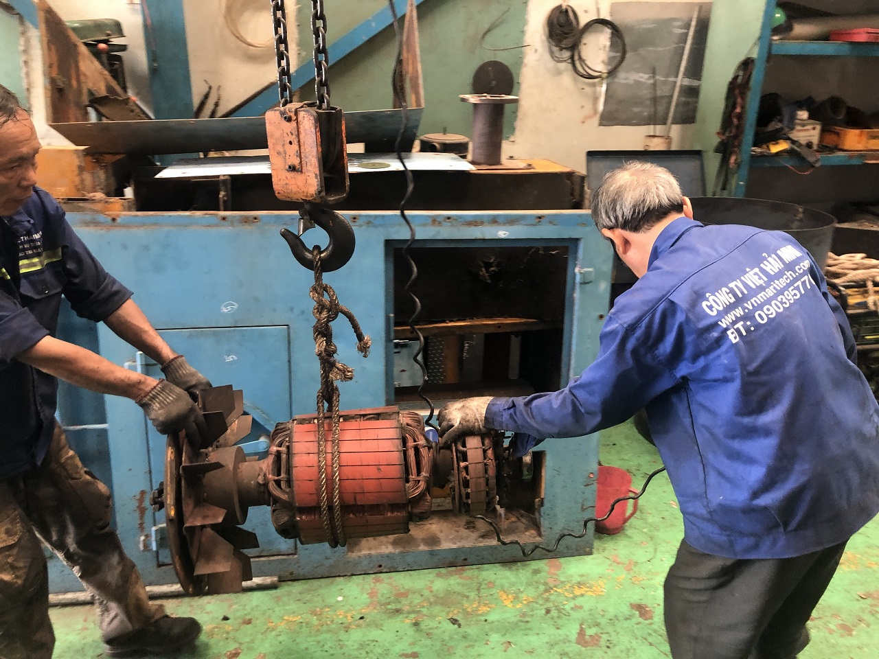 Sửa chữa motor tại quận 9