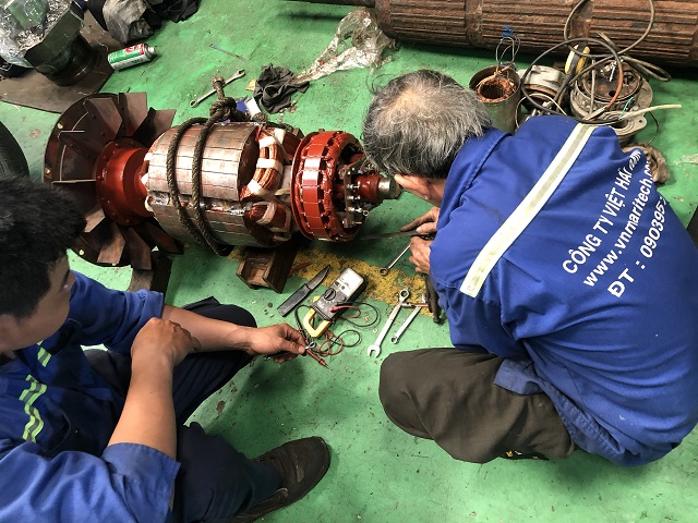 Sửa chữa đầu phát điện tại Long An