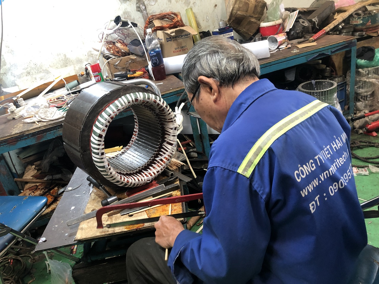 Sửa chữa motor điện tại Bàu Bàng
