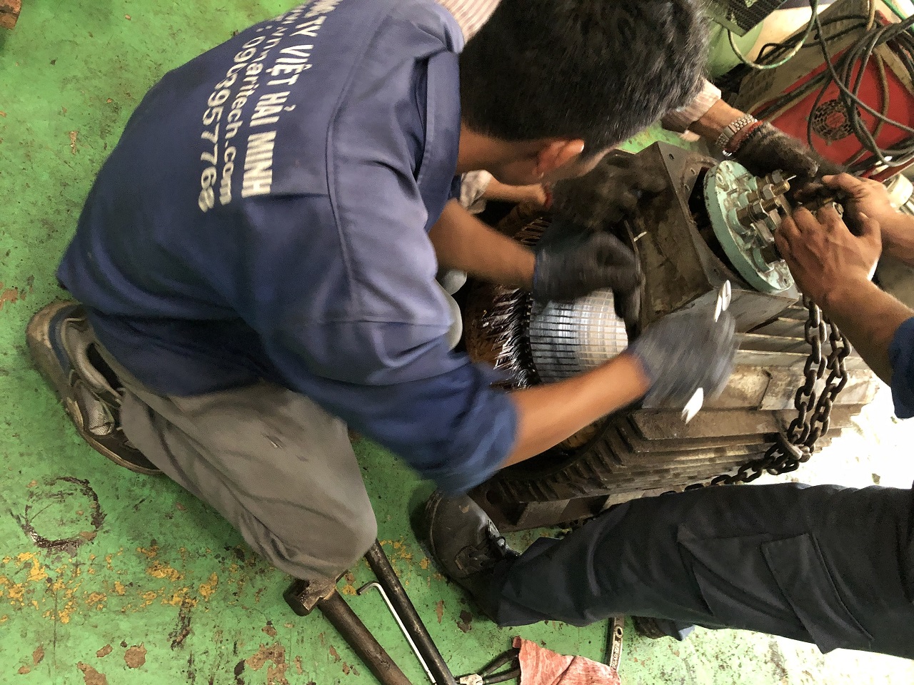 Sửa chữa motor điện tại Thủ Dầu Một