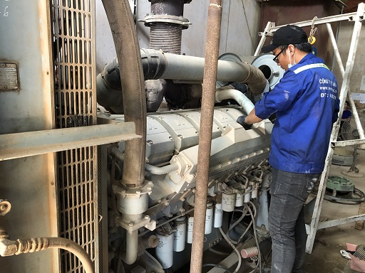 Sửa chữa máy phát điện MTU