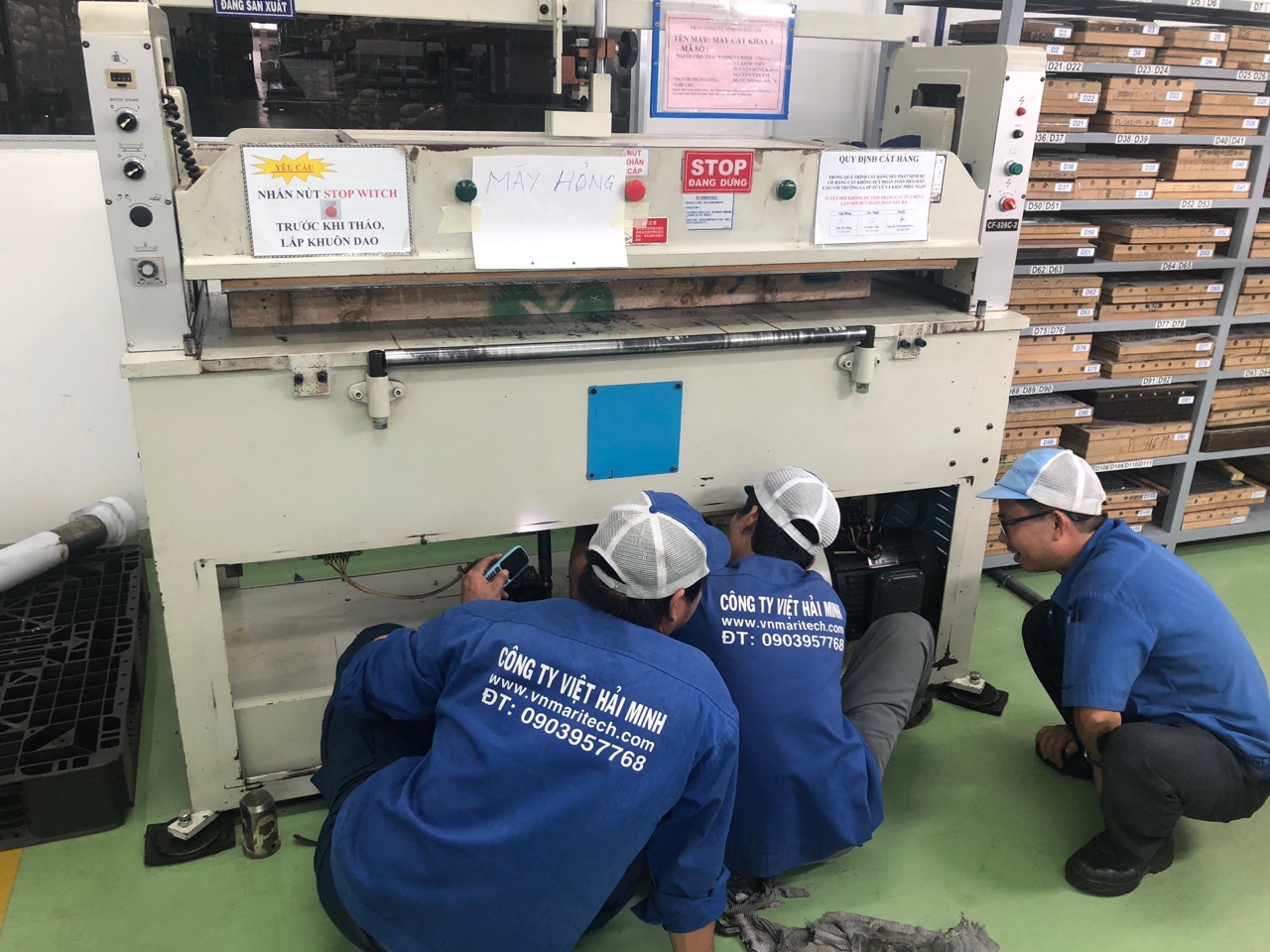 Sửa chữa máy cắt dập thủy lực