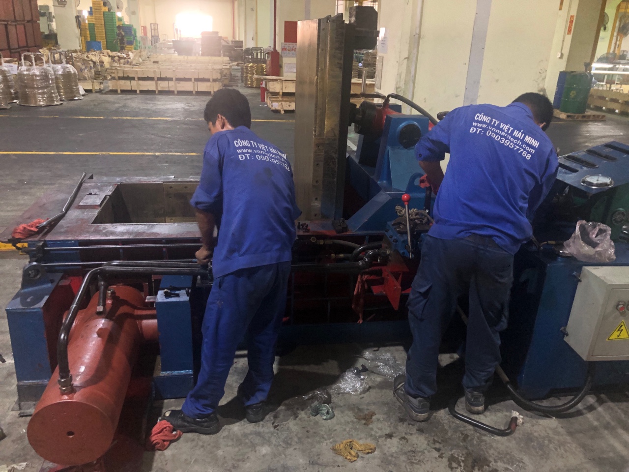 Sửa chữa máy cắt dập thủy lực
